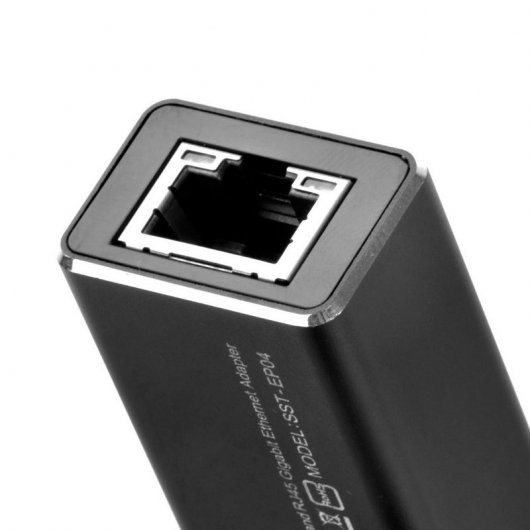 Adaptateur SilverStone EP04 USB 3.0/Ethernet + 3 hubs USB 3.0