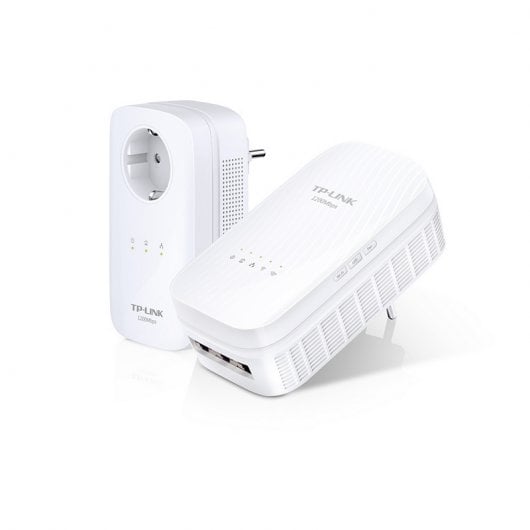 TP-Link TL-WPA8730 Kit de Adaptadores Powerline Gigabit Wi-Fi AC AV1200