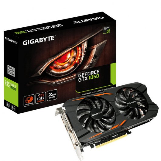 Gigabyte GeForce GTX 1050 Windforce OC 2GB GDDR5