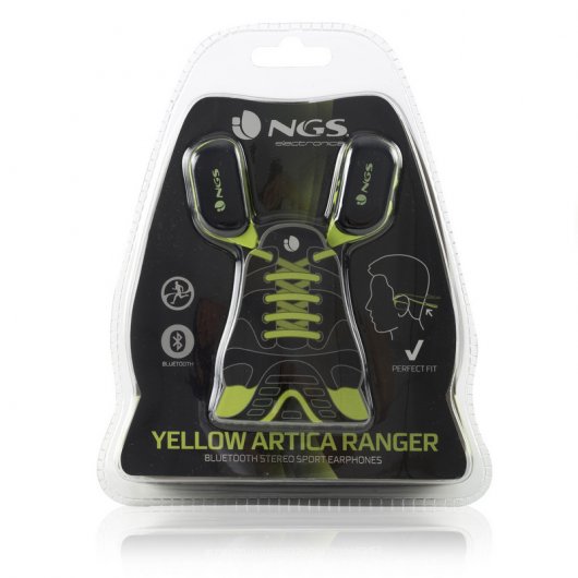 NGS Artica Ranger Auriculares Bluetooth Deportivos Amarillo