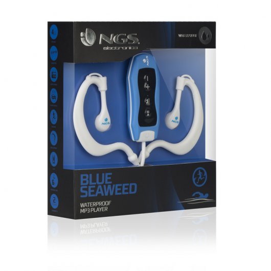 NGS Seaweed MP3 4GB Azul