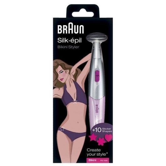 Épilateur Visage Braun SilkFinish FG 1100 Précision Compact