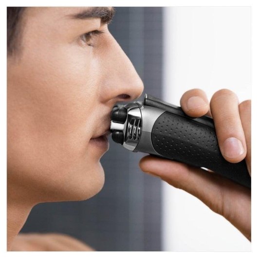 Barbeador Facial Braun Series 3 3020s Recarregável 45min A Seco 3 Lâminas Carga Rápida