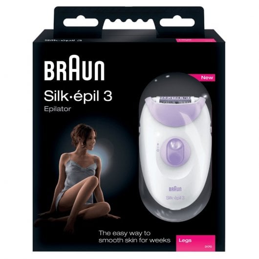 Braun Silk-épil 3 3170 20 pince(s) Violet, Blanc