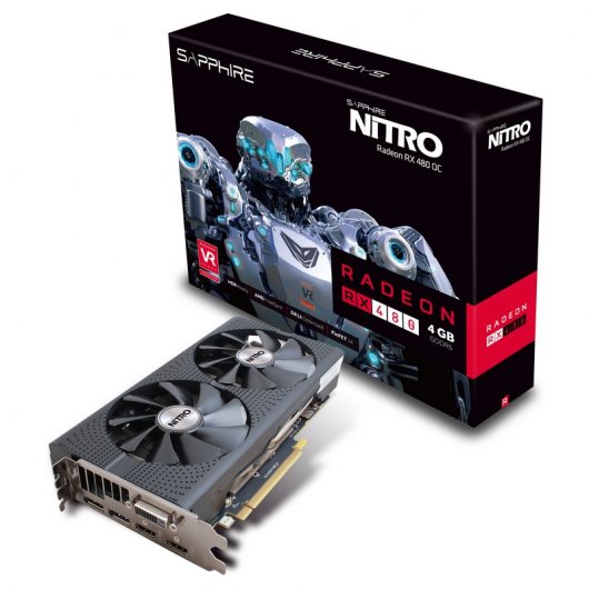 Sapphire Nitro Radeon RX 480 OC 4GB GDDR5