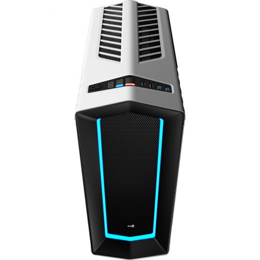 Aerocool P7C1WG LED USB 3.0 Cristal Templado Blanca