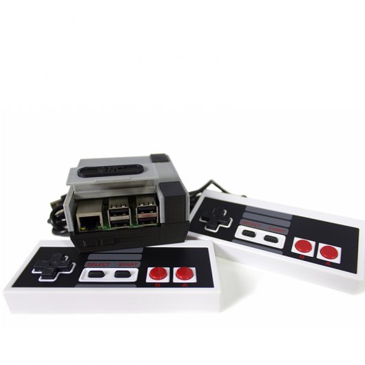 PcCom Raspberry RetroPI 16GB + 2 Mandos 4 botones
