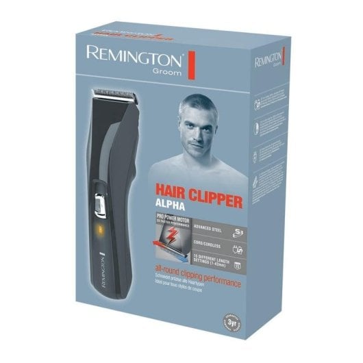 Tondeuse Homme Remington HC5150 Sans Fil 30min 15 Longueurs 2 Sabots Lames Auto-affûtantes
