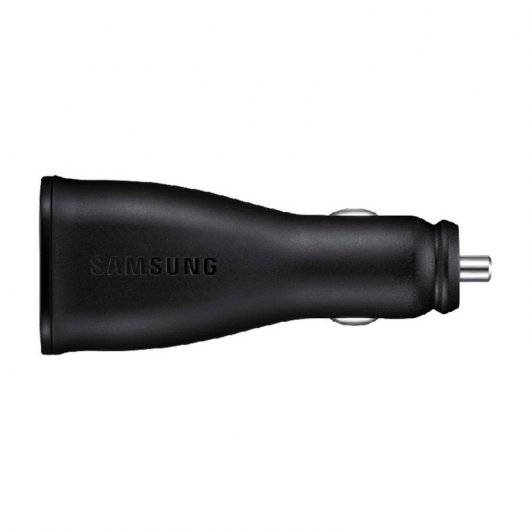 Samsung Cargador Dual Coche Carga Rápida 2A Negro