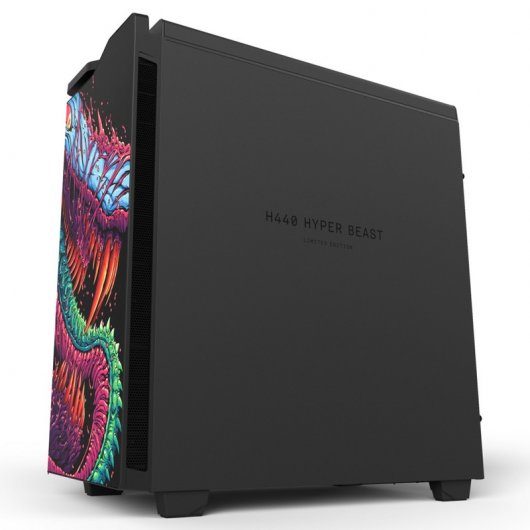 NZXT H440 Hyper Beast USB 3.0 Multicolor Con Ventana Edición Limitada