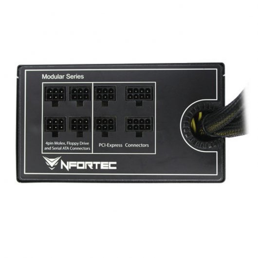 Nfortec Scutum PSU Fuente de Alimentacion 650W 80 Plus Bronze Semi Modular
