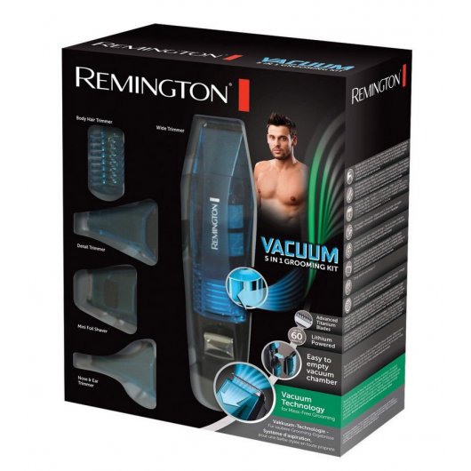 Remington PG6070 Kit Vacuum 5 en 1 con aspiración