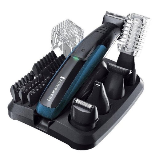 Máquina de Cortar Cabelo Multifunções Remington PG6150 Sem Fios 60min 5 Pentes Lavável