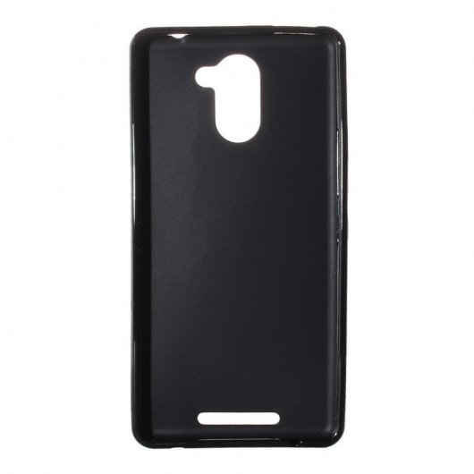 Becool Funda Basic Negra para Bq Aquaris U PLus