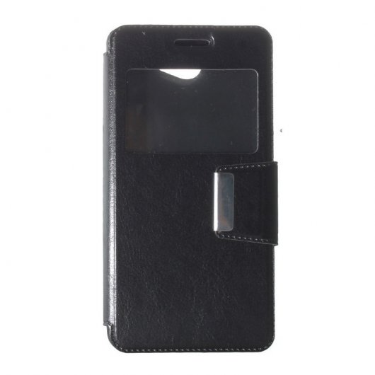 Funda View Cover para Bq Aquaris U/U Lite Negro