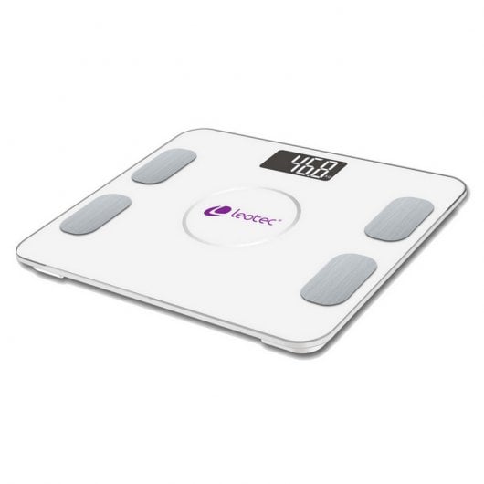 Leotec Smart Fitness Báscula de Baño Bluetooth