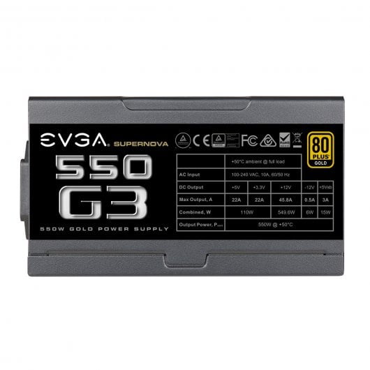 EVGA Supernova G3 550W 80 Plus Gold Modular