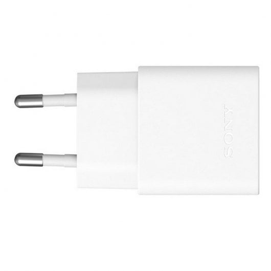 Sony Cargador Carga Rápida Original USB  5V-9V-12V Blanco
