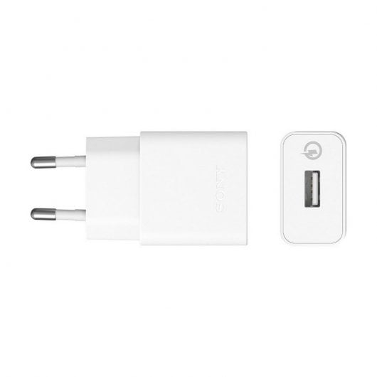 Sony Cargador Carga Rápida Original USB  5V-9V-12V Blanco