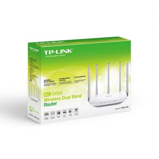 TP-LINK Archer C60 Router Inalámbrico Doble Banda