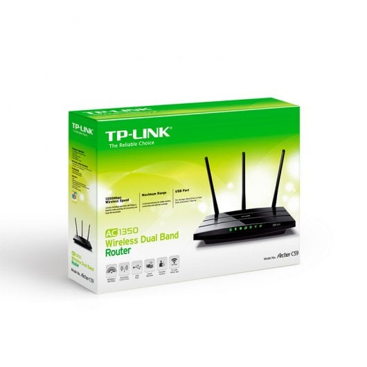 TP-LINK AC1350 Archer C59 Router Inalámbrico Doble Banda