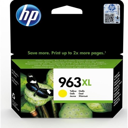 Tintenpatrone Original HP 963XL Gelb