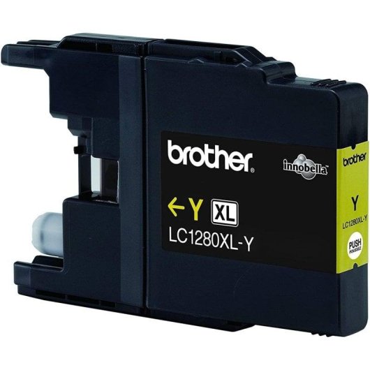 Cartucho de Tinta Brother LC1280XLYBP Amarillo Alto Rendimiento XL
