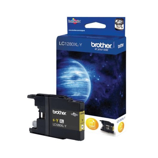 Cartucho de Tinta Brother LC1280XLYBP Amarillo Alto Rendimiento XL