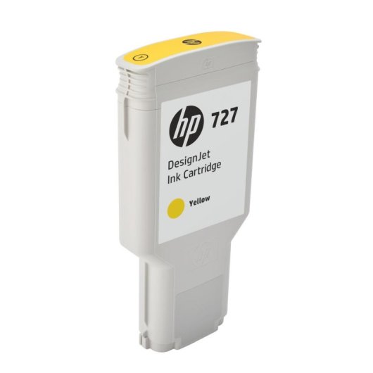 Cartuccia Inchiostro Originale HP 727 Giallo 300 ml