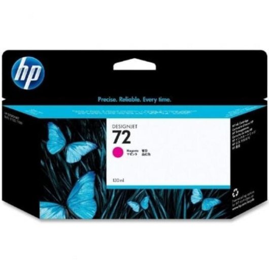Cartucho de tinta HP 72 Magenta 130 ml para DesignJet alto rendimiento
