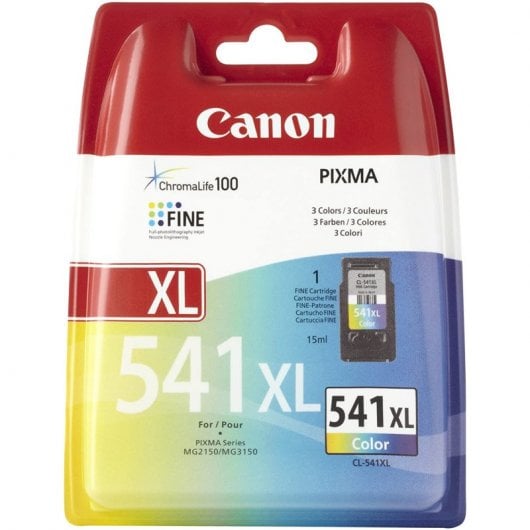Cartouche d'encre tricolore d'origine Canon 541XL
