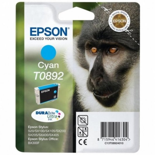 Epson Monkey Cartuccia Ciano