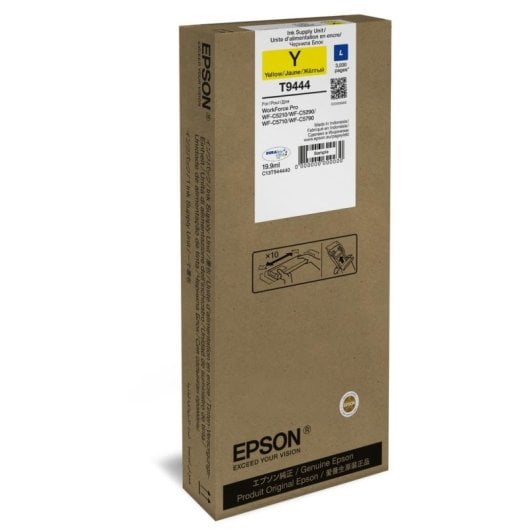 Tintenpatrone Epson WF-C5XXX Gelb 19,9 ml 3000 Seiten Original