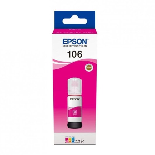 Bouteille d'encre Epson 106 Magenta originale