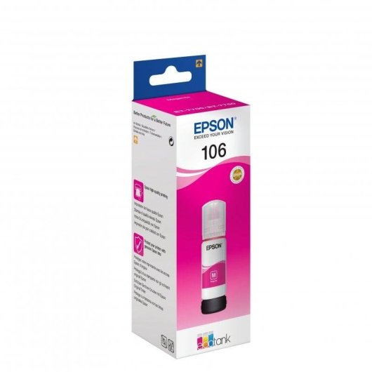 Bouteille d'encre Epson 106 Magenta originale