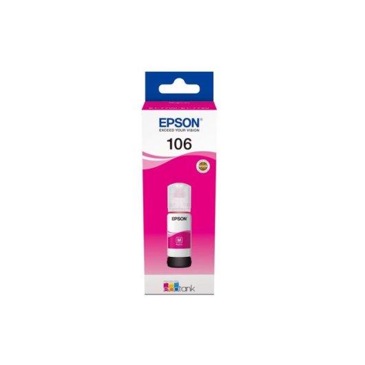 Bouteille d'encre Epson 106 Magenta originale