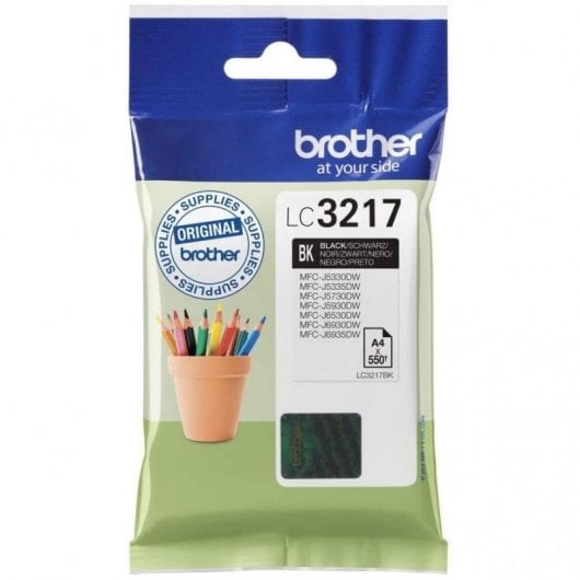 Cartouche d'encre d'origine Brother LC-3217BK Noir