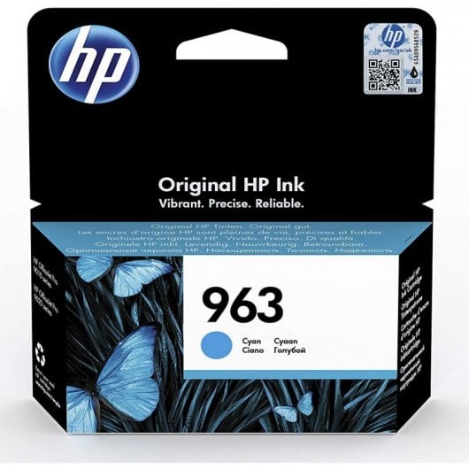 Cartucho de Tinta Original HP 963 Cian