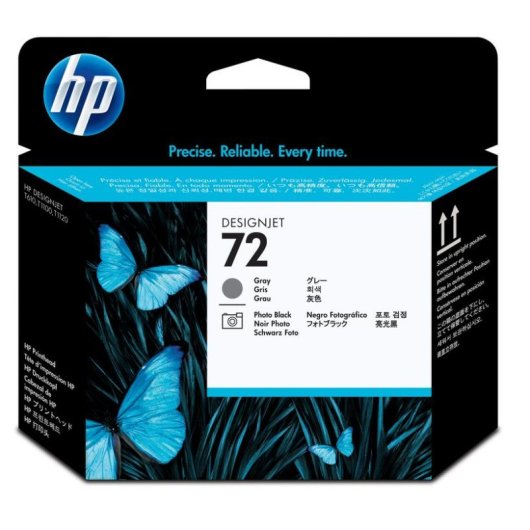Cabezal de Impresión HP 72 Gris y Negro Fotográfico Original