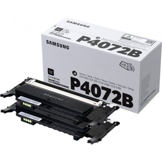 Samsung Confezione da 2 cartucce toner nero originali CLT-P4072B