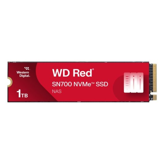 Disco SSD WD Red SN700 1TB M.2 NVMe PCIe 3.0 alto desempenho