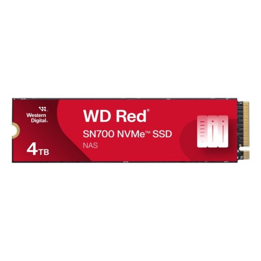 SSD Sandisk WD Red SN700 4TB M.2 NVMe PCIe 3.0 Hochleistungs-Speicher