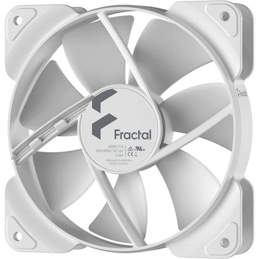 Fractal Design Aspect 12 Ventoinha 120mm Branca