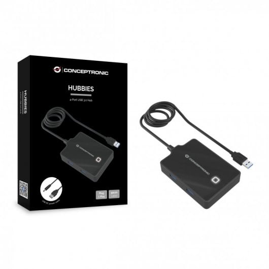 Conceptronic HUBBIES11B HUB 4 porte USB 3.0