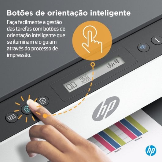 Multifunções HP Smart Tank 7005 Jato de Tinta Colorida WiFi Dúplex Tudo-em-um 3 Anos de Tinta