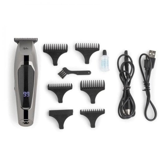 Haarschneider Jata JBCP3310 Edelstahlklingen 5 Schnittführungen Akku LED
