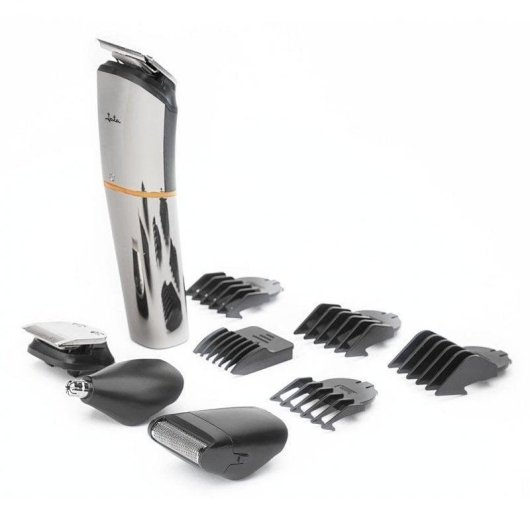 Máquina de Cortar Cabelo Multifunções Jata JBCP3305 Sem Fios 99min 5 Comprimentos 9 Pentes À Prova de Água Carga Rápida