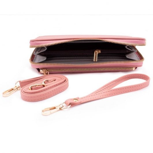 Coole Universal-Tasche, horizontal, bis zu 6,7 Zoll, Pink