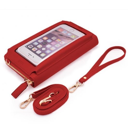 Cool Capa Universal Bag Horizontal até 6.7" Granada