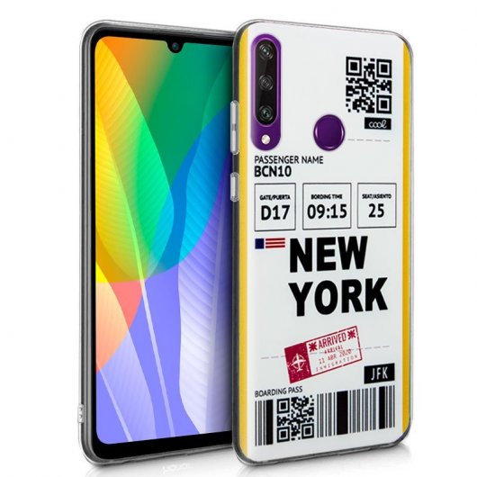 Cool Funda Dibujos Travel para Huawei Y6p